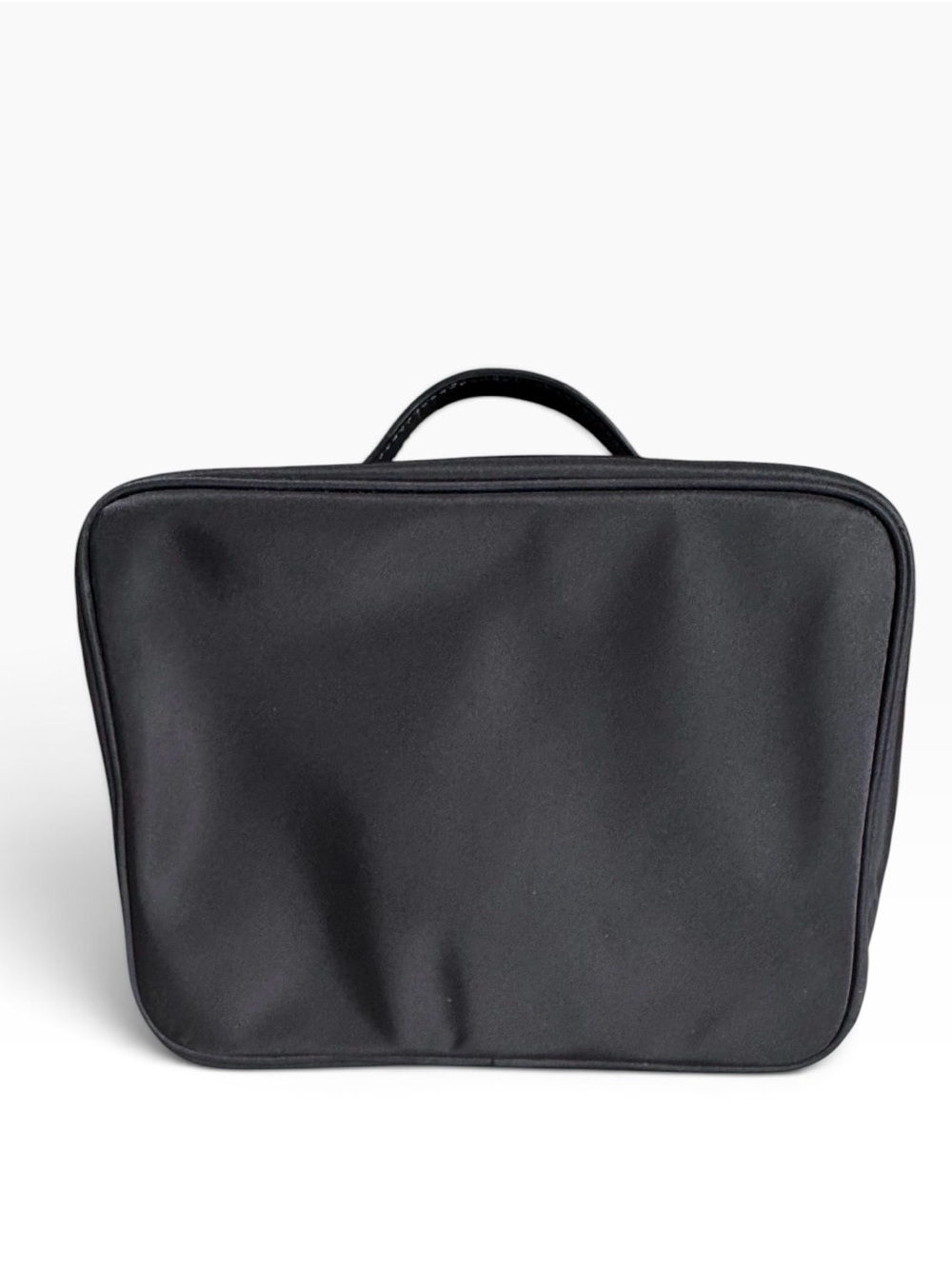 Kate Spade New York Black Nylon Travel Cosmetic Makeup Organizer Case. - Picture 5 of 12